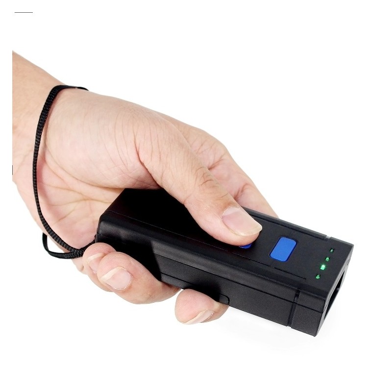 Kieszonkowy skaner kodów kresowych QR Bluetooth USB bezprzewodowy 2.4