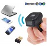 Skaner kodów QR na palec Bluetooth /Radio 2.4GHz/ kabel USB
