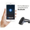 Bezprzewodowy skaner kodów kreskowych QR 2D Bluetooth 2.4G Kabel USB mocna bateria 2500mAh