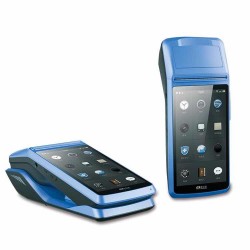 Ręczny kolektor danych PDA pos z 58mm drukarką termiczną bezprzewodowy ekran dotykowy 3G Wifi NFC android 6.0