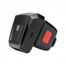 Bluetooth skaner kodów 1D 2D na palec super bateria 550mAh z mini bazą do ładowania i komunikacji dodatkowa bateria