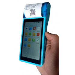Bezprzewodowy Terminal z drukarką 58mm dotykowy ekran NFC 3G WIFI Bluetooth bateria 6000mAh